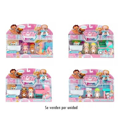 Imagen 9 de 10 de Set Baby Secrets Incluye 3 Baby Secrets Y Un Accesorio