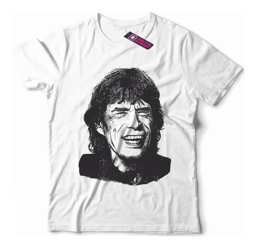 Remera Mick Jagger The Rolling Stones Rp245 Dtg Premium