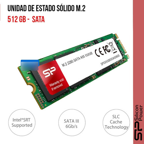 Disco Solido Interno 512gb M.2 Sata Iii Ssd 2280