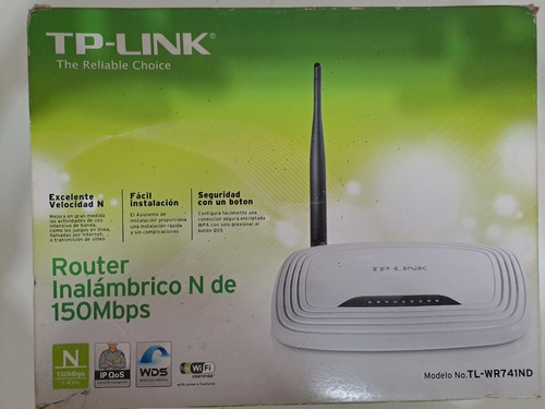 Modem Router Inalambrico Tp-link  150mbps