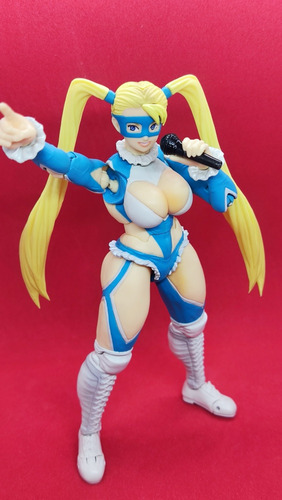 Figura Rainbow Mika Sh Figuarts Street Fighter