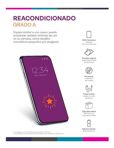 Apple iPhone 12 Mini (64 Gb) Color Rojo / Liberado (Reacondicionado)