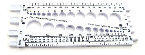 Identificación Del Probador De Roscas, Calibre, Identificado