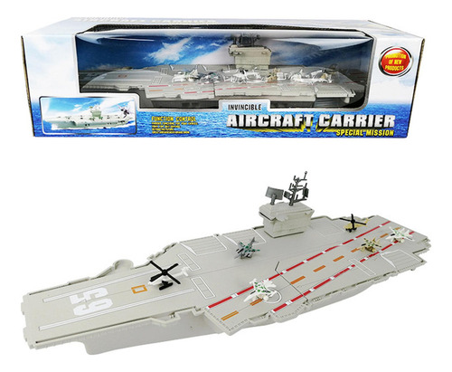 1 Pieza 1/730 Portaaviones Modelo De Aterrizaje Acorazado