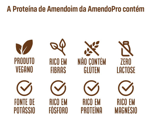 Proteína Vegana De Amendoim 900g Shake Chocolate Cappuccino