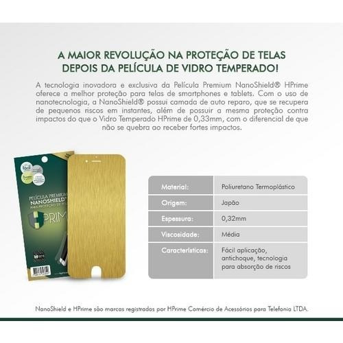 Imagem 3 de 4 de Pelicula Hprime Galaxy A9 / A9 Pro - Nanoshield