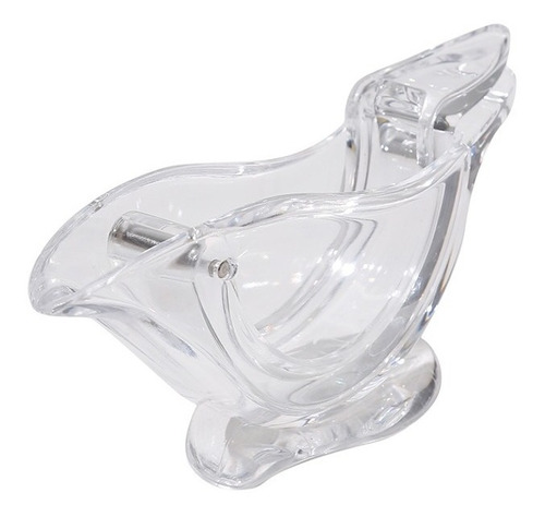 Pajarito Acrílico Cristal Exprimidor Cítricos Manual (3pzas)
