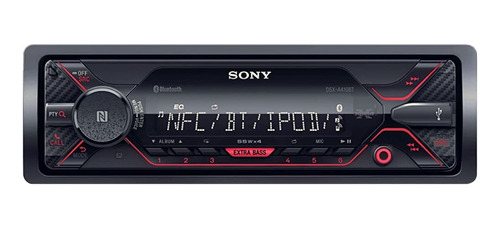 Auto Estéreo Sony Dsx-a410bt Bluetooth Nfc Usb Auxiliar Fm/am Android iPhone/iPod 55wx4