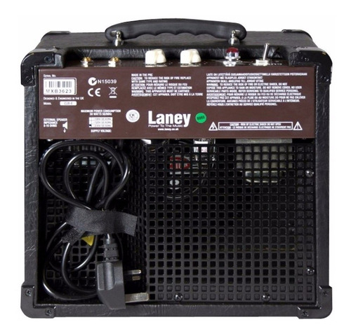 Amplificador de válvula CUB8 Laney CUB Series para guitarra de 5W, cor preta