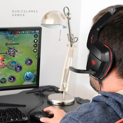 Imagen 6 de 6 de Headset Auricular Gamer Levelup Python Ps4 Oc Xbox One