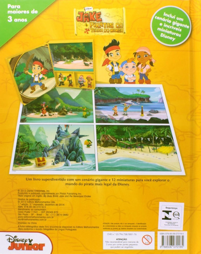 Imagem 2 de 2 de Jake E Os Piratas Da Terra Do Nunca - Amigos Piratas