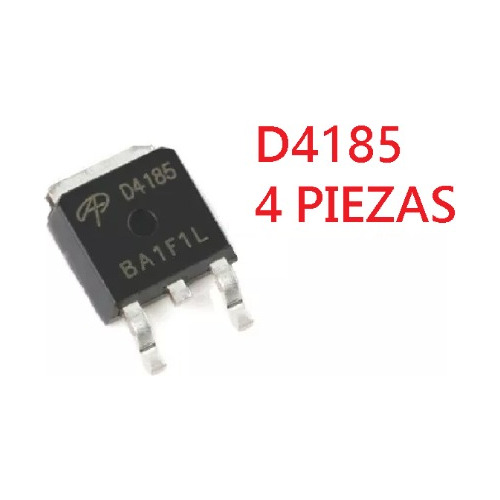 D4185 Transistor, Paquete De 4 Unidades.