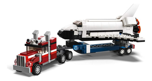 Kit De Construcción Lego Creator 3 En 1 Shuttle Transporter