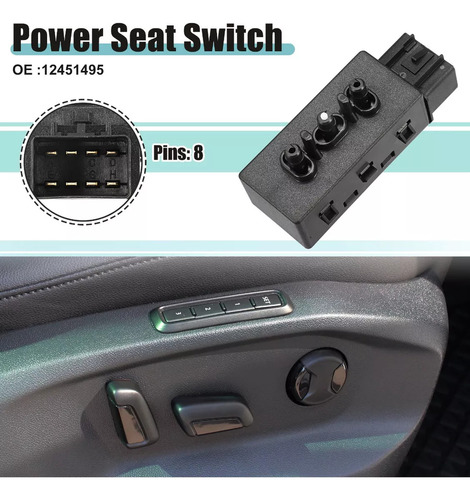 Interruptor De Asiento Eléctrico A La Izquierda Para Chevrol