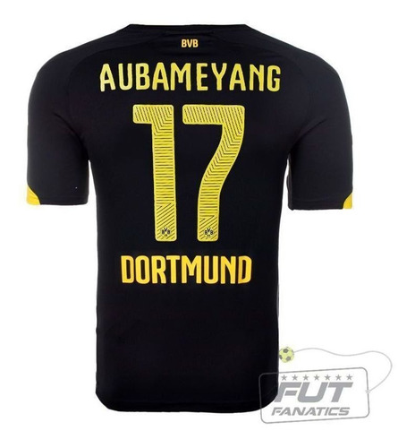 Camisa Puma Borussia Dortmund Away 2016 17 Aubameyang Bundes