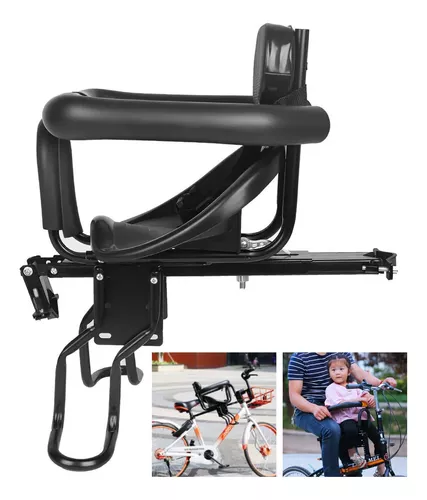 Silla Bicicleta Nino Trasera Universal con Reposabrazos Pedales Cinturón De  Seguridad 2-8 Años Asientos De Seguridad para Bebe Infantil para