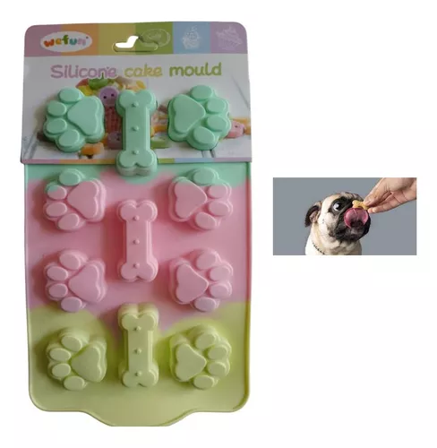 Moldes De Silicona Perritos, Perros Bizcocho Pastel/ Silicone Mold Dog  Faces