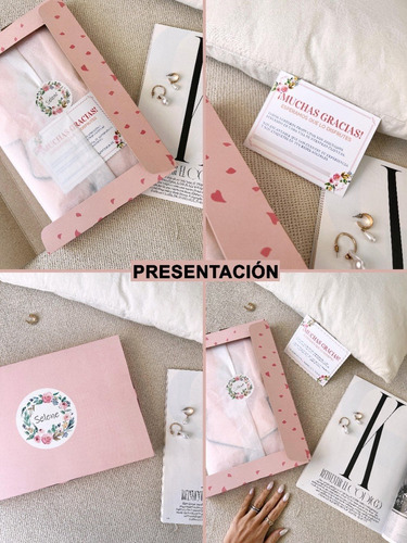 Imagen 5 de 5 de Pijama Camisola De Seda Mujer Suave Fresco + En Caja !!!