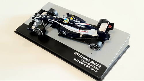 Miniatura Willians Renault Fw34 B.senna 1:43 Ixo