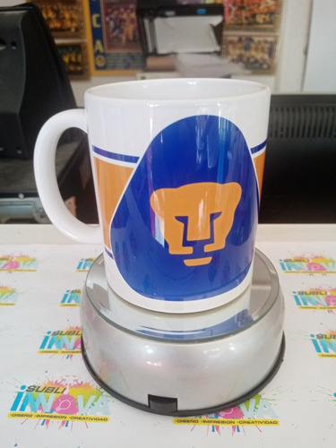 Taza Personalizada Club Pumas De La Unam Liga Mx Regalo