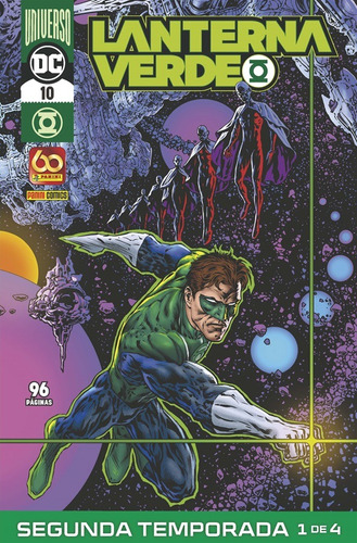 Lanterna Verde - 10, de Morrison, Grant. Editora Panini Brasil LTDA, capa mole em português, 2021