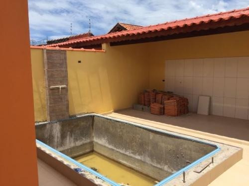 Imagem 9 de 9 de Casa Nova Com Belo Acabamento Possuindo Piscina Em Itanhaém