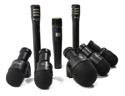 Microfones Para Bateria Kadosh K8 8 Peças Kit