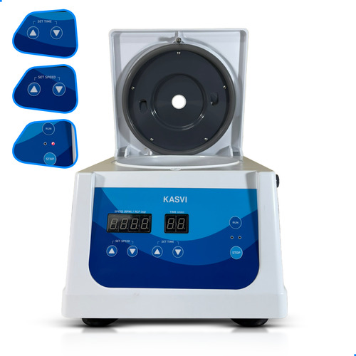 Centrífuga 8x15 Ml Prp Prf Bivolt Kasvi - Digital Com Anvisa