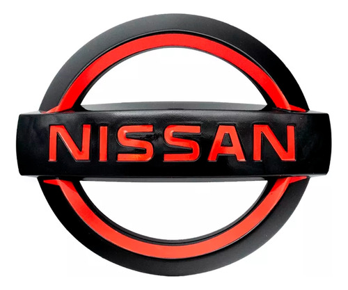 Emblema Parrilla Nissan Versa 2015 2016 2017 2018 2019 Negra