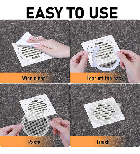 Filtros Adhesivos De Malla De 30 Piezas Para Diámetro 9cm