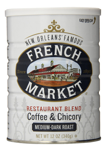 French Market Coffee - Mezcla De Restaurante De Café Y Ach.