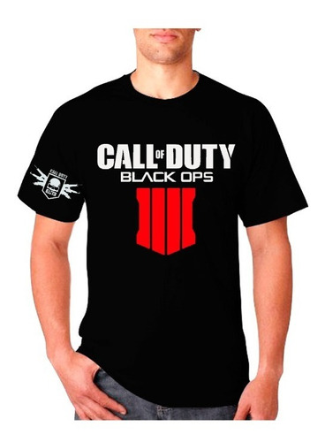 Poleras Estampadas Con Diseño Call Of Duty Nuevo