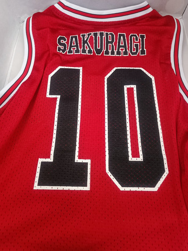 Imagen 5 de 8 de Cosplay Hanamichi Sakuragi Shohoku Slam Dunk Traje Basketball