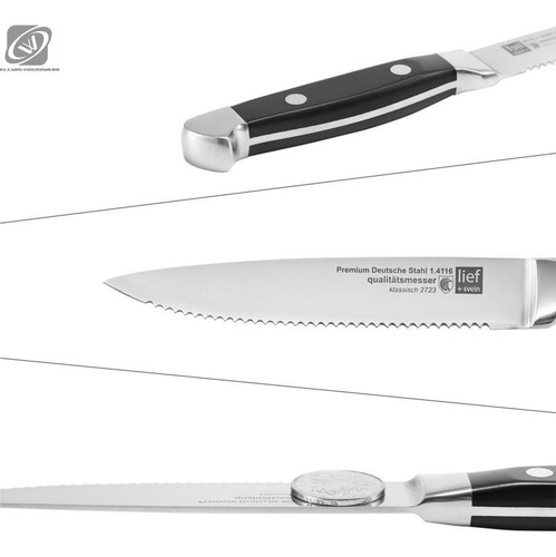Juego De Cuchillos Y Tenedores Para Carne De Res De Acero In