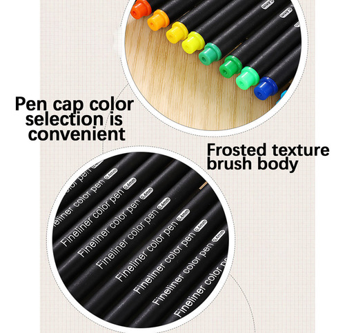 Set De Pintura En Color Pen Color 48/60 (1 Ml), Needle Pen P