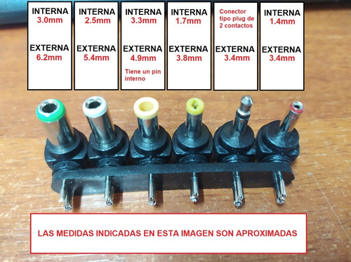 Imagen 2 de 10 de Adaptador Regulador Transformador Ac/dc Universal 2.5a 30w
