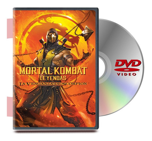 Dvd Mortal Kombat Leyendas La Venganza De Escorpio