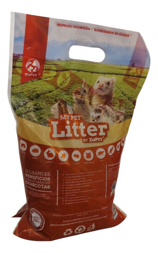 Sustrato Papel Reciclado My Pet Litter 4l Zupet