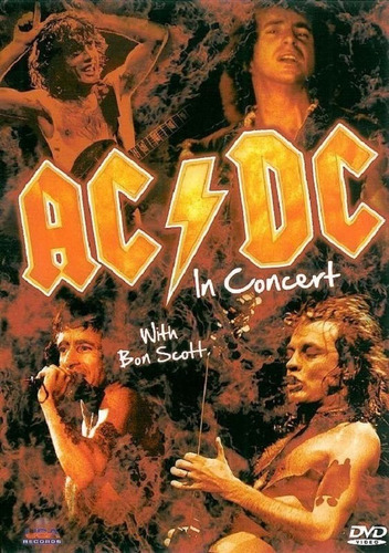 Dvd Ac/dc In Concert With Bon Scott