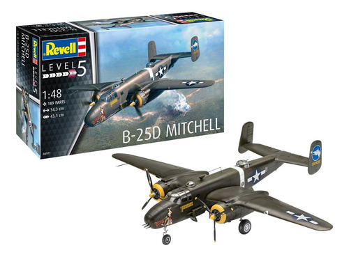 B-25d Mitchell 1/48 Kit Kit Para Montar Revell 04977