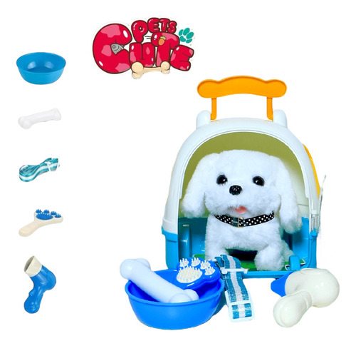 Juguete Electrónico Interactivo Peluche Perrito Mascota