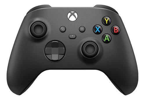 Mando inalámbrico Xbox, color negro, negro carbón