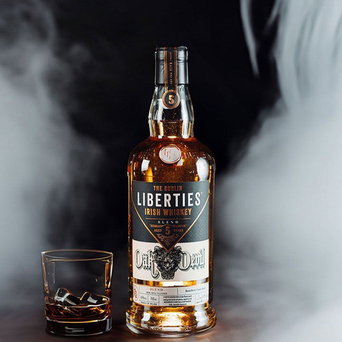 Paquete De 3 Whisky The Dublin Liberties Oak Devil 5 Años 70