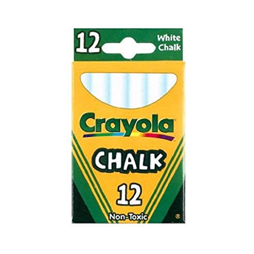 Tiza Blanca Crayola, 12 Unidades (paquete De 7)