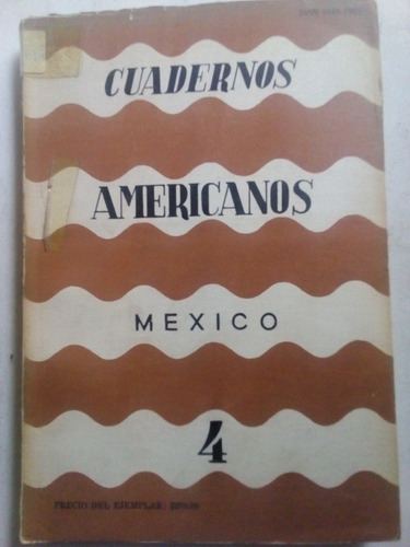 Revista Cuadernos Americanos México Vol. 4