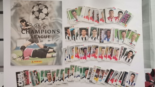 Álbum Vacío Y 100 Estampas Panini Champions League 2000/01