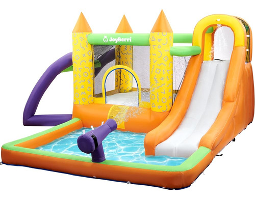 Tobogán Acuático Joyberri Bounce House - Casa Inflable De Re