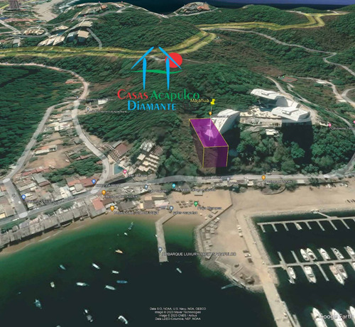 Cad Puerto Marqués. Terreno Majahua 10. Lote De Terreno Con Uso De Suelo Comercial Y De Servicios