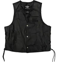 Comprar Harley Davidson  Chaleco Para Hombre Piel   Xl