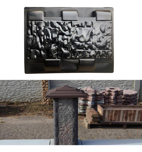 Yz 3 Molde De Cerca De Jardim Trilhos Molde De Concreto De